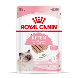 48x85g Royal Canin Kitten Mousse nedves macskatáp 36+12 ingyen