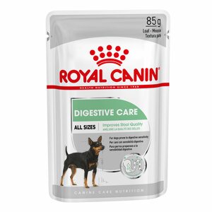 48x85g Royal Canin Digestive Care Mousse nedves kutyatáp 36+12 ingyen