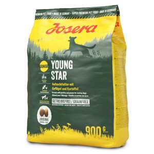 2x900 g Josera YoungStar gabonamentes száraz kutyatáp 1+1 ingyen akcióban
