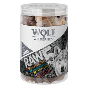 150g Wolf of Wilderness RAW fagyasztva szárított snack akár 15% árengedménnyel! kutyasnack - 5 fajta fagyasztva szárított snack vegyesen