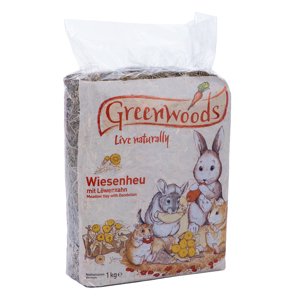 1kg Greenwoods Gyermekláncfű préri széna nyulaknak, rágcsálóknak 10% árengedménnyel