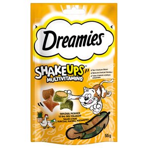 55g Dreamies Shakeups Szárnyaspiknik multivitamin snack macskáknak akciósan