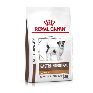 3,5kg Royal Canin Veterinary Canine Gastrointestinal Low Fat Small Dog száraz kutyatáp