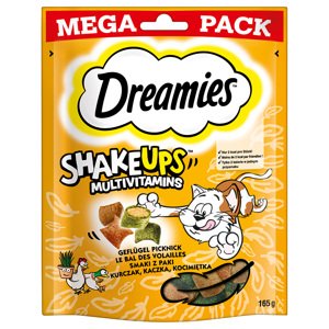 165g Dreamies Shake ups szárnyas-piknik macskasnack 20% árengedménnyel