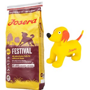 15kg Josera Festival száraz kutyatáp + Seppl sípoló kutyajáték ingyen