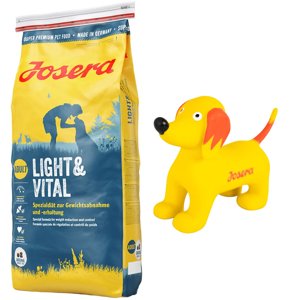 15kg Josera Light & Vital száraz kutyatáp + Seppl sípoló kutyajáték ingyen