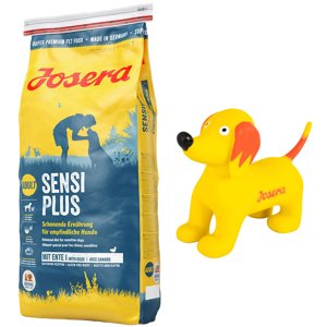 15kg Josera SensiPlus száraz kutyatáp + Seppl sípoló kutyajáték ingyen