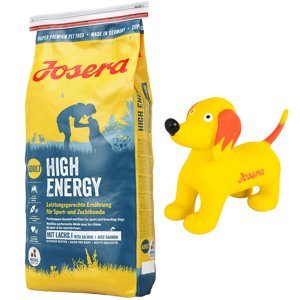 15kg Josera High Energy száraz kutyatáp + Seppl sípoló kutyajáték ingyen