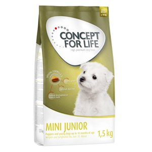 2x3kg Concept for Life Mini Junior száraz kutyatáp 10% kedvezménnnyel