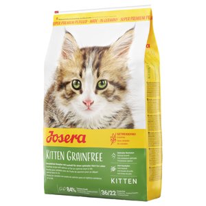 10kg Josera Kitten gabonamentes száraz macskatáp 9+1 ingyen akcióban