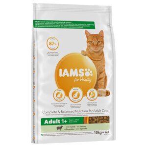 20kg IAMS for Vitality Adult bárány száraz macskatáp 17+3 ingyen akcióban