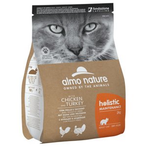 2kg Almo Nature Maintenance csirke & pulyka száraz macskatáp 15% kedvezménnyel
