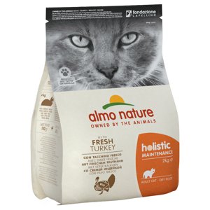 2kg Almo Nature Holistic pulyks & rizs száraz macskatáp 15% kedvezménnyel