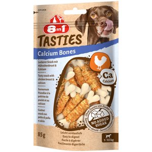85g 8in1 Tasties Calcium Bones csirke kutyasnack 25% árengedménnyel