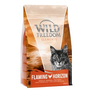 4x400g Wild Freedom Adult "Flaming Horizon" csirke száraz macskatáp 3+1 ingyen