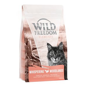 4x400g Wild Freedom  Adult "Whispering Woodlands" pulyka száraz macskatáp 3+1 ingyen