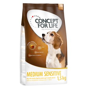 4x1,5kg Concept for Life Medium Sensitive száraz kutyatáp 20% kedvezménnnyel