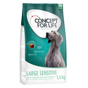 4x1,5kg Concept for Life Large Sensitive száraz kutyatáp 20% kedvezménnnyel