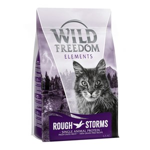 6,5kg Wild Freedom Adult "Rough Storms" kacsa - gabonamentes száraz macskatáp rendkívüli árengedménnyel