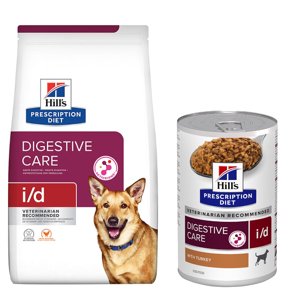 Hill's Prescription Diet Metabolic Weight Management csirke kutyatáp - i/d Digestive Care csirke kutyatáp