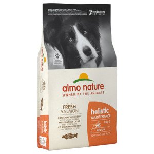 12 kg Almo Nature Adult Medium kutyatáp - Lazac & rizs
