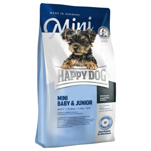 2x4kg Happy Dog Supreme Mini Baby & Junior száraz kutyatáp