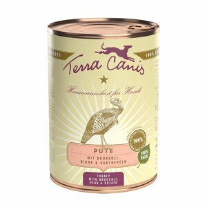 Terra Canis Classic gazdaságos csomag 12 x 400 g  - Pulyka, brokkoli, körte & burgonya