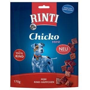 RINTI Chicko Mini rágócsíkok - Marha 4 x 170 g