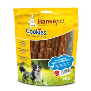 200g Cookie’s Delikatess rágótekercs kutyáknak csirkefilé-csíkokkal