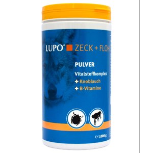 2x1.000g Luposan Zeckweg kullancs elleni tápkiegészítő kutyáknak