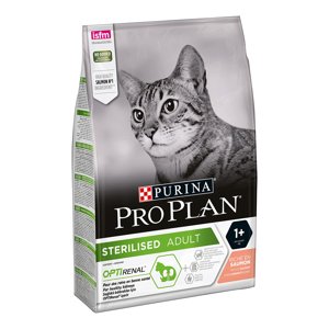 3kg PURINA PRO PLAN Sterilised Renal Plus lazac száraztáp ivartalanított macskáknak