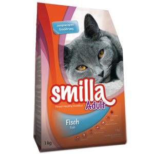 3x1kg Smilla Adult száraz macskatáp 3 változata vegyes csomagban