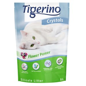 5 liter Tigerino Crystals Flower Power macskaalom