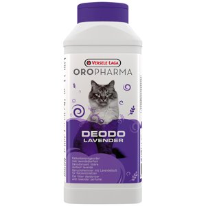 750g Versele-Laga Oropharma Deodo szagtalanító macskaalomba, -toalettbe levendula illattal