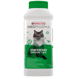 2x750g Versele-Laga Oropharma Deodo zöldtea szagtalanító macska wc-khez