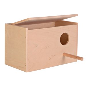 Trixie fészkelő doboz fából - H 21 x Sz 12,5 x M 13 cm