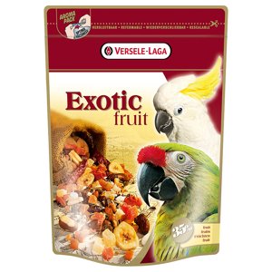 600g Versele-Laga Exotic Fruit gyümölcskeverék papagájoknak rágcsálnivaló
