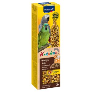 Vitakraft papagáj-kréker - 2 x 2 db méz & ánizs