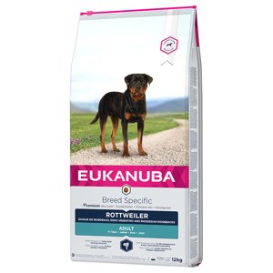 2x12kg Eukanuba Adult Breed Specific Rottweiler száraz kutyatáp