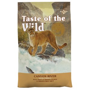 2x6,6kg Taste of the Wild – Canyon River Feline száraz macskatáp