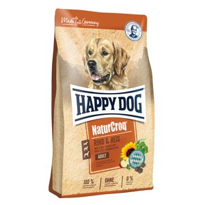 2x15kg Happy Dog NaturCroq marha & rizs száraz kutyatáp