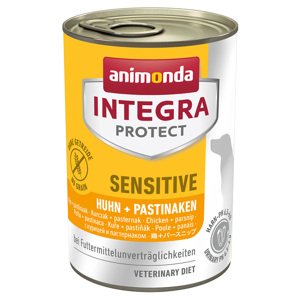12x400g Animonda Integra Protect Sensitive csirke & pasztinák nedves kutyatáp