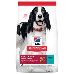 Hill's Canine gazdaságos csomag - Adult 1-6 Medium tonhal & rizs (2 x 12 kg)