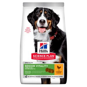 Hill's Canine gazdaságos csomag - Mature Adult 7+ Youthful Vitality Large csirke (2 x 14 kg)