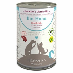Herrmann's Classic Menü Bio színhús gazdaságos csomag 12 x 400 g - Bio csirke pur