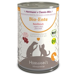 Herrmann's Classic Menü Bio színhús gazdaságos csomag 12 x 400 g - Bio kacsa pur