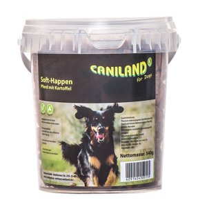 2x540g Caniland Soft gabonamentes lófalatok kutyasnack