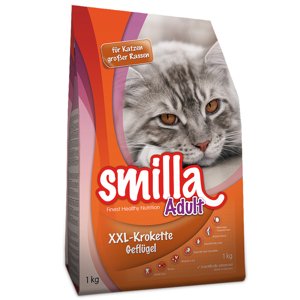 1kg Smilla Adult XXL-krokett szárnyas száraz macskatáp