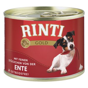 12x85g RINTI Gold kacsadarabkák nedves kutyatáp