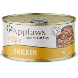 Applaws macskaeledel aszpikban 24x70g - Kitten: csirke
